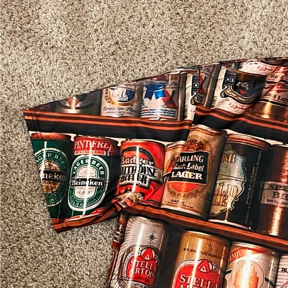 All Over Print Beer Shirt‎ Size XXXL - Picture 7 of 11
